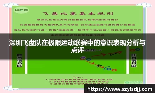深圳飞盘队在极限运动联赛中的意识表现分析与点评
